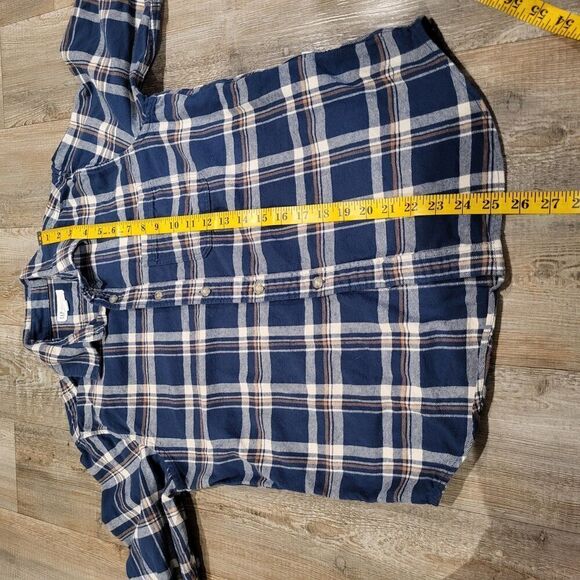 Gap Heavy Weight Standard Fit Flannel Button Up Shirt Men's Size Small - Picture 5 of 6